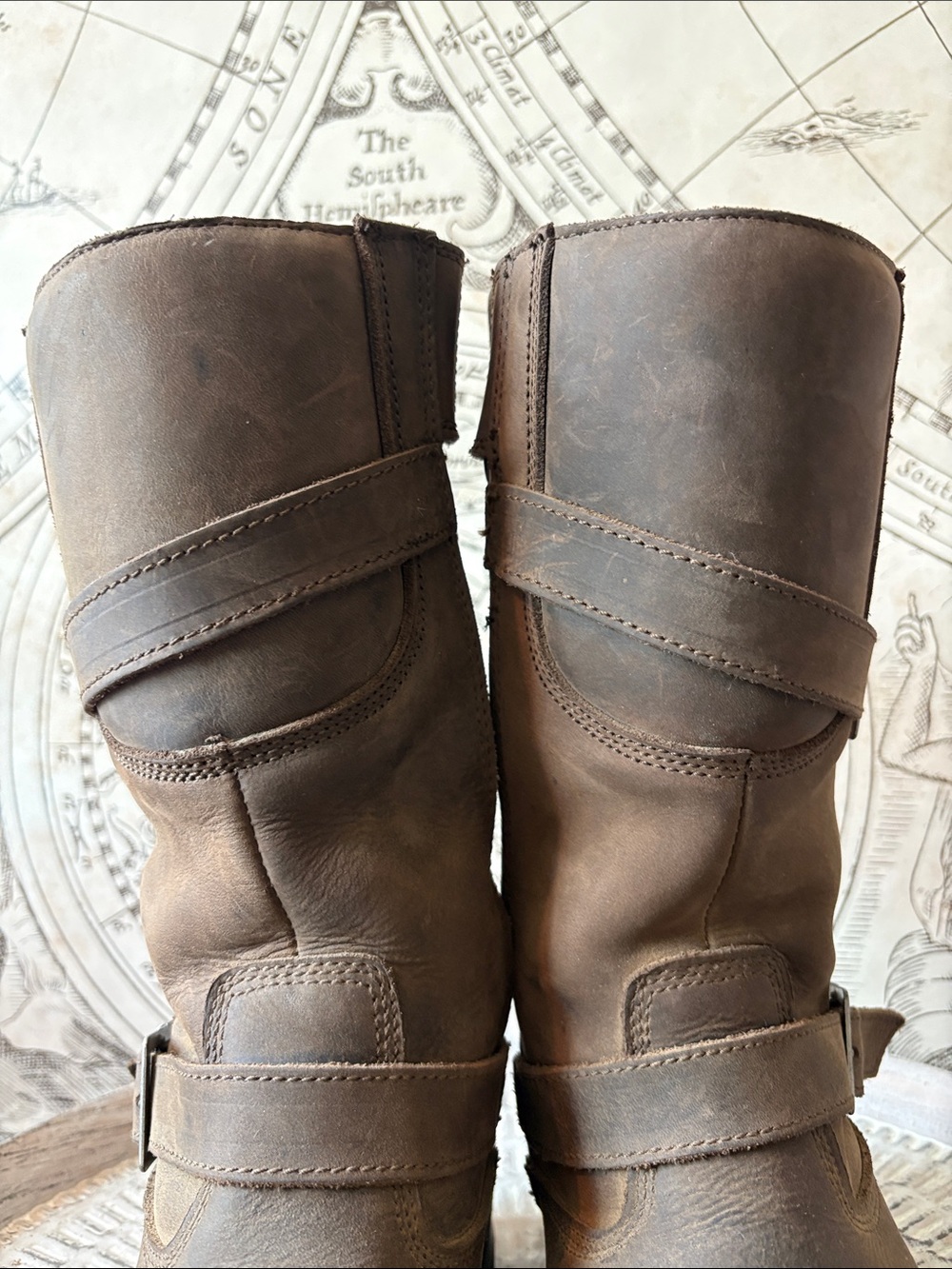 Milwaukee Leather Motorcycle Boots Brown Men’s 7 EU 40 - Picture 5 of 10